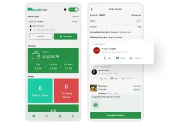 Sales Deliveryman App Screen